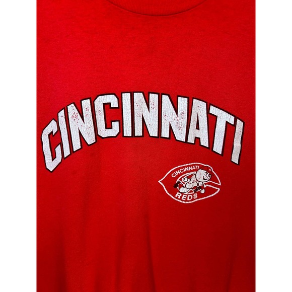 Vintage Cincinnati Reds Logo 7 tee - Picture 3 of 4